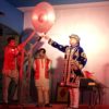 MAGICIAN SELF SAWING / MAN CUTTING ILLUSION - Image 2