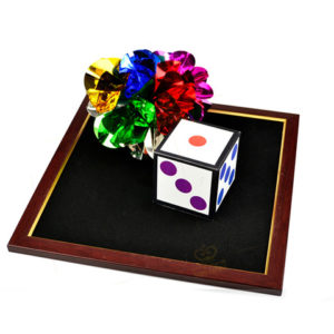 DICE TO FLOWER IN TRAY