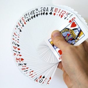 FANNING CARD DECK MAGIC