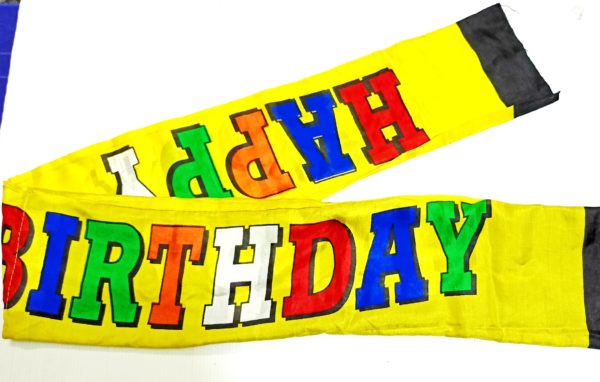 HAPPY BIRTHDAY SCARF MAGIC / BIRTHDAY MUFFLAR MAGIC