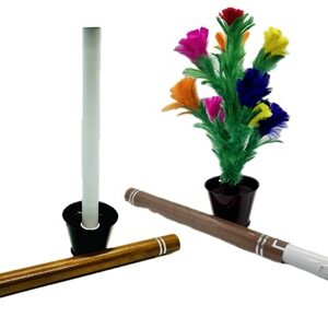 CANDLE TO FLOWER MAGIC TRICK (METAL)