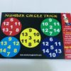FOUR NUMBERS MYSTERY IN CHART / NUMBER CIRCLE CARD - Image 2