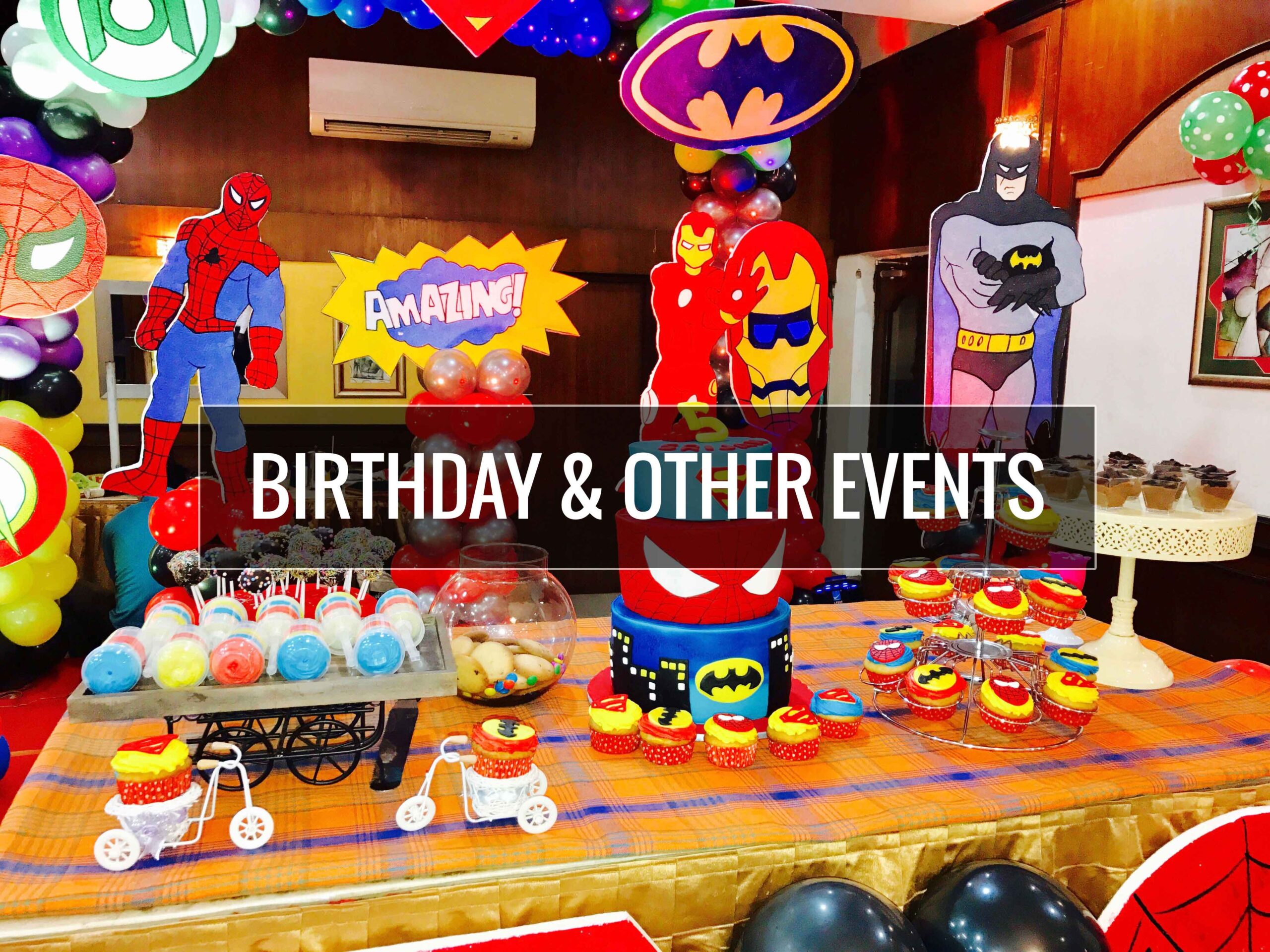 BIRTHDAY & OTHER EVENTS