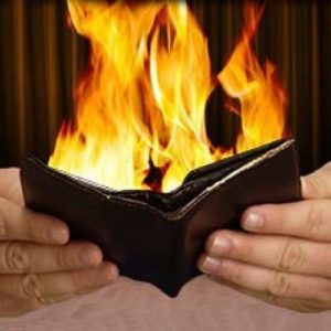 FIRE WALLET MAGIC / HOT WALLET MAGIC / FIRE MONEY BAG MAGIC