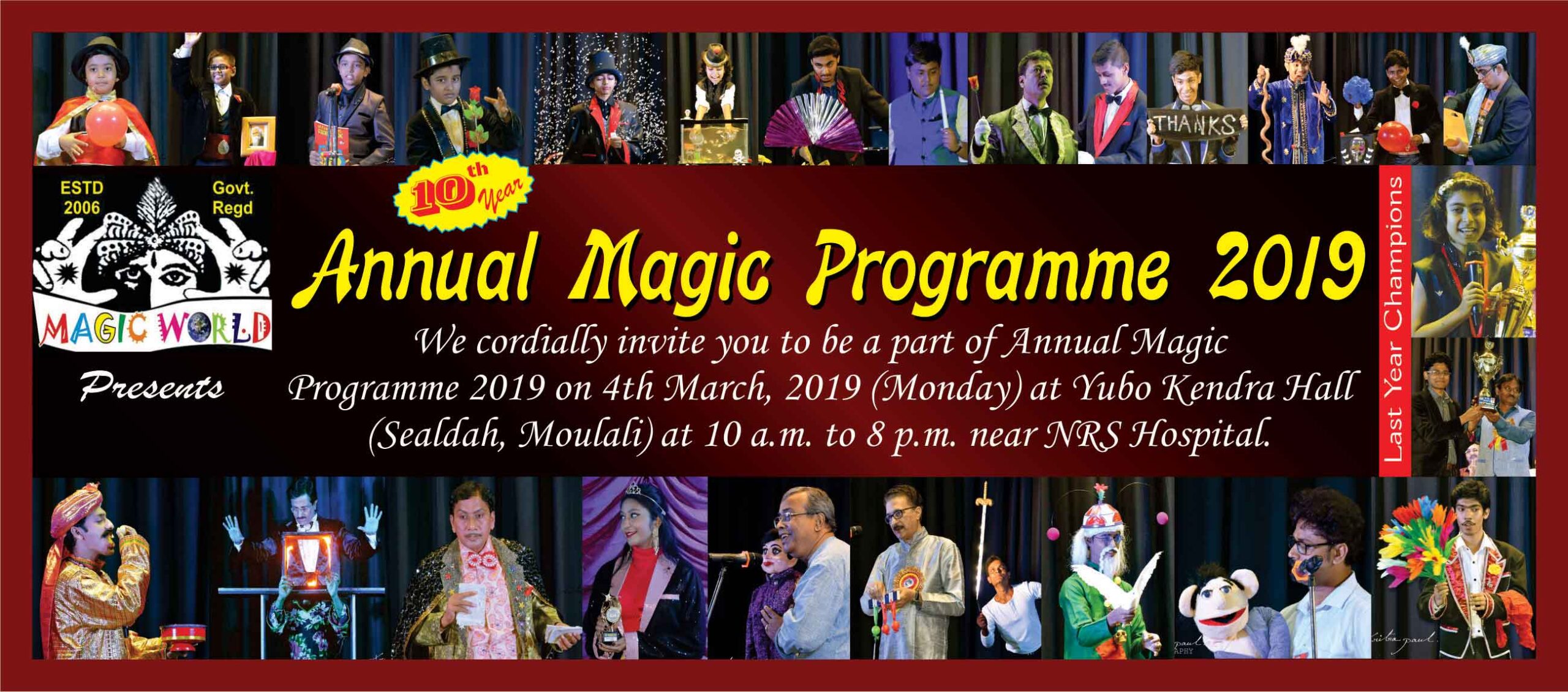 ANNUAL MAGIC PROG-2019