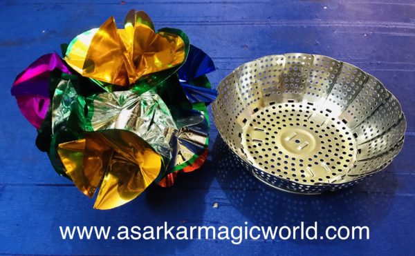 APPEARING FLOWER BUSKET MAGIC TRICK