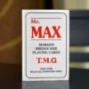 MR.MAX MARKED SPY MAGICAIN CARD DECK (BLACK) - Image 2