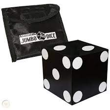 Dicey Dimensions Magic / Pip Card Sheet to Dice Magic (Black)