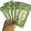 PAPER TO DOLLAR MAGIC TRICK (SET OF 5 PAIRS) / Paper to Currency Notes Magic - Image 4