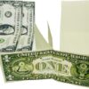PAPER TO DOLLAR MAGIC TRICK (SET OF 5 PAIRS) / Paper to Currency Notes Magic - Image 6