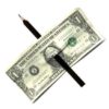 Ball Pen Through Currency Rupees Note Toy Magic - Image 2
