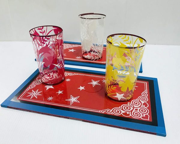 Sheets To Glasses / Six Glass Production from Plates Magic