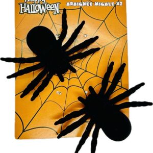 HALLOWEEN SPIDER TOY JUMBO (SET OF 2) SPIDER