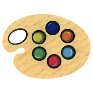 Magic Palette Dying Set Close UP Street Color Changing Magic
