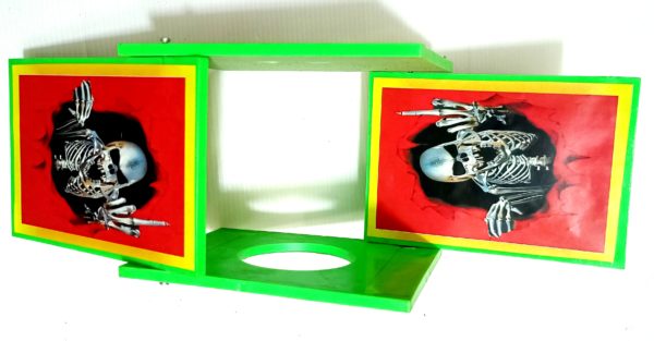 TWO SIDES OPEN MAGIC BOX / PRODUCTION & VANISH BOX MAGIC