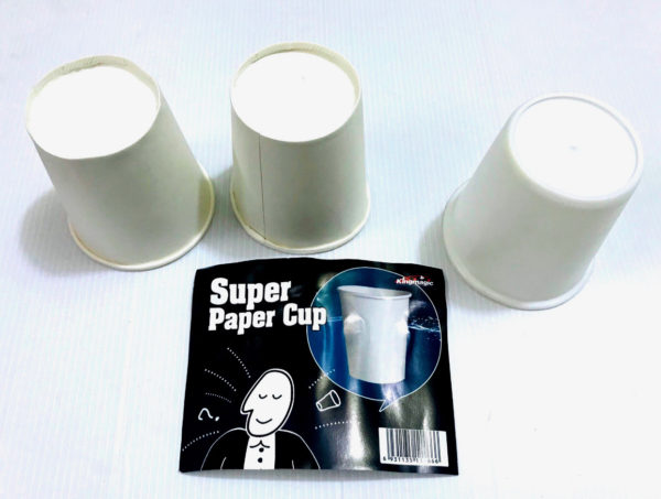 SUPER PAPER CUP MAGIC (RUBBER) / KING MAGIC APPEAR & VANISH LATEX CUP