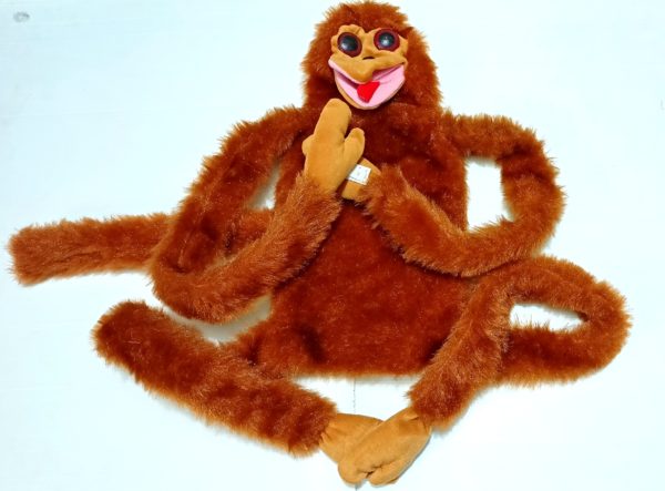 VENTRILOQUISM MONKEY PUPPET (FAR) / MONKEY TALKING DOLL