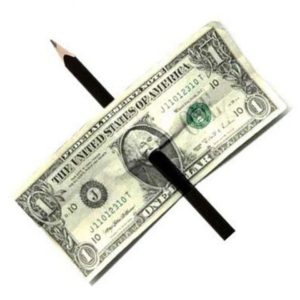 PENCIL THROUGH BORROWED BILL MAGIC / PENCIL THROUGH NOTE MAGIC TRICK