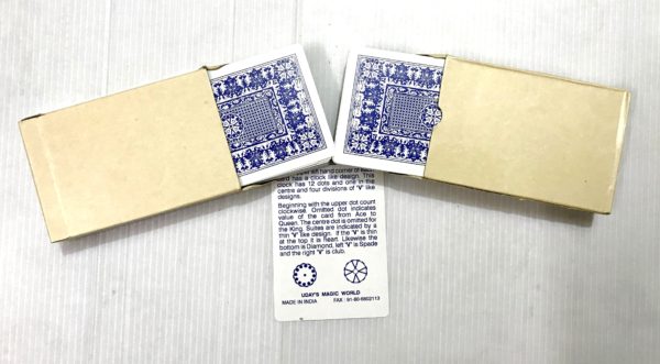 MAGIC MARKED CARD DECK (SET OF 2) / CHEATING PLAYING CARD / TIN PATTI MARKED CARD