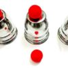 3 CUPS & BALLS MAGIC TRICK (METAL) / CLASSICAL CUPS & BALLS TRICK (Crocheted woolen Balls) - Image 5