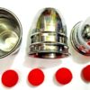3 CUPS & BALLS MAGIC TRICK (METAL) / CLASSICAL CUPS & BALLS TRICK (Crocheted woolen Balls) - Image 2