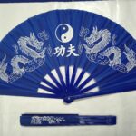 PRODUCTION FAN (BLUE) / CHINESE DRAGON FAN - Image 3