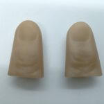 LIGHTING THUMB TIP MAGIC DARK SKIN TONE (RED 2X BRIGHT LIGHT) / DELIGHT THUMB MAGIC TRICK - Image 3
