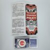 MAGICIAN'S INSURANCE POLICY MENTAL MAGIC TRICK (CARD PACKET INCLUDED) - Image 2
