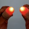 LIGHTING THUMB TIP MAGIC DARK SKIN TONE (RED 2X BRIGHT LIGHT) / DELIGHT THUMB MAGIC TRICK - Image 7