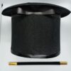 FOLDING TOP MAGICIAN HAT & COLOR CHANGING WAND COMBO / MAGIC HAT & MAGIC STICK SET - Image 5