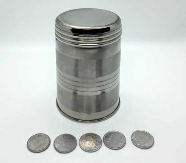 MISER DREAM GLASS MAGIC TRICK / COIN PRODUCTION GLASS MAGIC (STEEL)