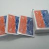 MIRACLE CHANGE DECK MAGIC CARD / RED-BLUE HALF PRINT TWIN CARD DECK MAGIC - Image 2