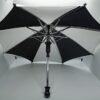 Production Magic Umbrella (12INCH) Black White Combination / Body Loading Umbrella of Magician / AUTOMETIC Open Small Parasol for Production Magic - Image 6