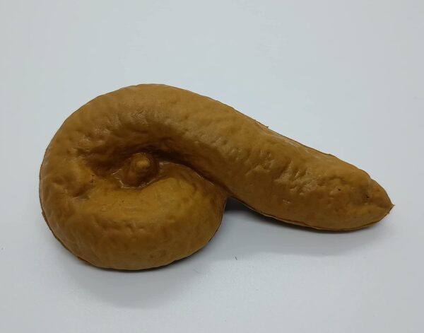 Fake Poop Gag Toy / Fake Potty Prank Toy / Fake Shit TURD Soft Rubber Toy