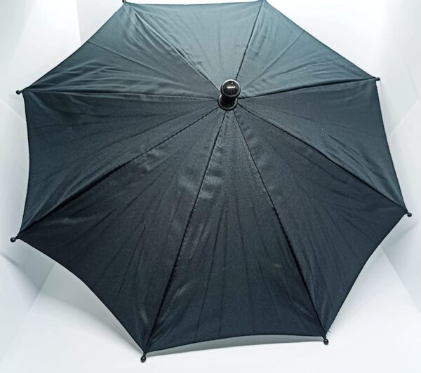 Production Magic Umbrella (12INCH) Black / Body Loading Umbrella of Magician / AUTOMETIC Open Small Parasol for Production Magic