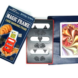 MAGIC CARD FRAME TRICK (DELUX) PLASTIC CARD