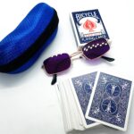 INFRARED CARD SUNGLASS WITH BLUE BICYCLEE CARD MAGIC TRICK / MARK CARD SUNGLASS LENS WITH CARD / SPY CHEATING CARD GOGGLES WITH CARD - Image 5