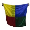 4 SQUARE BLENDO MAGIC TRICK / FOUR HANKIES TO SQUARE BLENDO MAGIC - Image 3