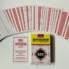 MVISION 555 MARKED CARD DECK MAGIC RED / SPY MARK CARD PACKET 555 / CHEATING MARK CARD 555 / MENTALISM MARKED CARD PACK - Image 4