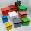 NINE BOX MAGIC WITH RING VANISHING HANKEY/ RING APPEAR 9 BOXES MAGIC / NINE BOX RING VANISH MAGIC TRICK - Image 8