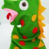 DINOSAUR PUPPET / HAND PUPPET ON DINOSAUR / VENTRILOQUIST PUPPET - Image 6