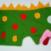 DINOSAUR PUPPET / HAND PUPPET ON DINOSAUR / VENTRILOQUIST PUPPET - Image 5