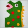 DINOSAUR PUPPET / HAND PUPPET ON DINOSAUR / VENTRILOQUIST PUPPET - Image 3