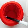 RED MAGICIAN HAT & RISING MAGIC WAND SET / MAGIC HAT WITH JUMPING MAGIC WAND SET / FANCY PARTY MAGICIAN RED HAT & STICK - Image 8