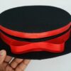 COLLAPSIBLE MAGICIAN HAT (RED-BLACK MODEL) / PRODUCTION MAGIC HAT / FOLDING HAT MAGIC TRICK - Image 4
