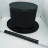 MAGICIAN HAT & RISING MAGIC WAND SET / MAGIC HAT WITH JUMPING MAGIC WAND TRICK - Image 2
