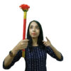 FLOWER APPEAR RISING WAND MAGIC / JUMPING FLOWER APPEAR STICK MAGIC - Image 2