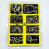 METAL PUZZLE KIT SET PART-1 (SET OF 8) / HORSE SHOE PUZZLE / MW PUZZLE / SPRING & RING PUZZLE - Image 6