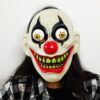 WHITE GHOST MASK WITH SPRING MOVEABLE EYES / HALLOWEEN PARTY GHOST MASK - Image 4
