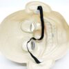 WHITE GHOST MASK WITH SPRING MOVEABLE EYES / HALLOWEEN PARTY GHOST MASK - Image 5